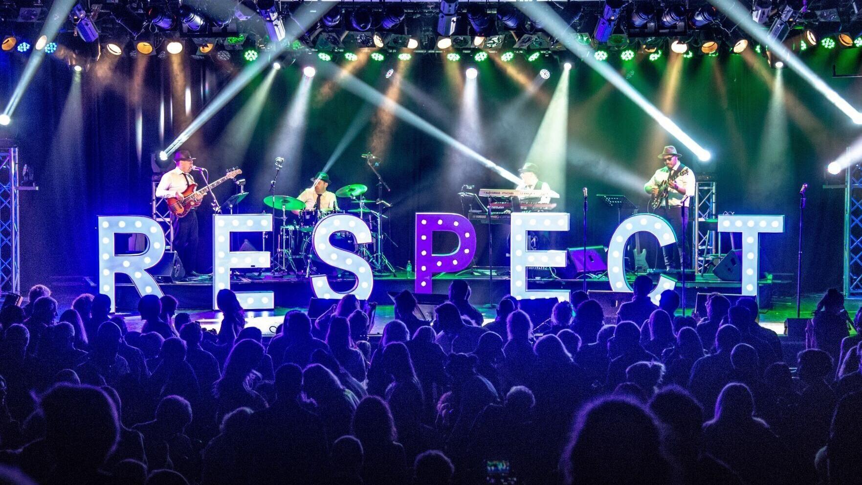 'R.E.S.P..E.C.T.' paying tribute to Aretha Franklin, the greatest singer of all time